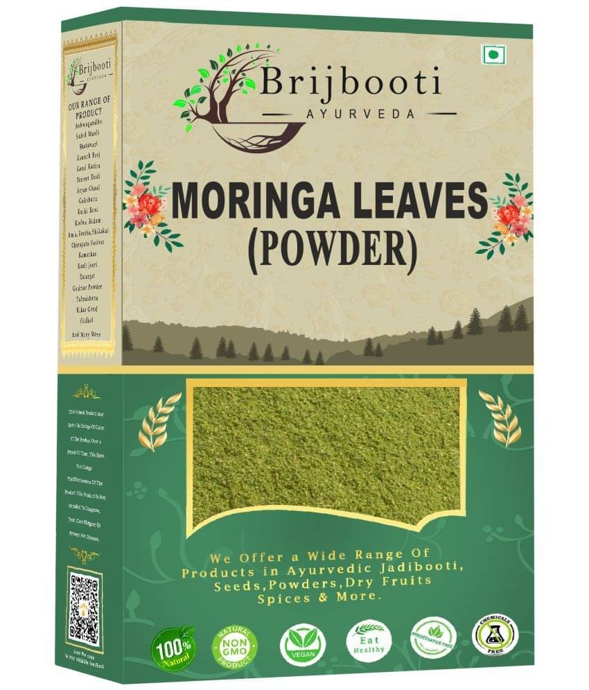     			Brijbooti Moringa Powder - 200 Gm | Moringa For Immunity, Digestion & Energy | Drumstick Leaf Powder