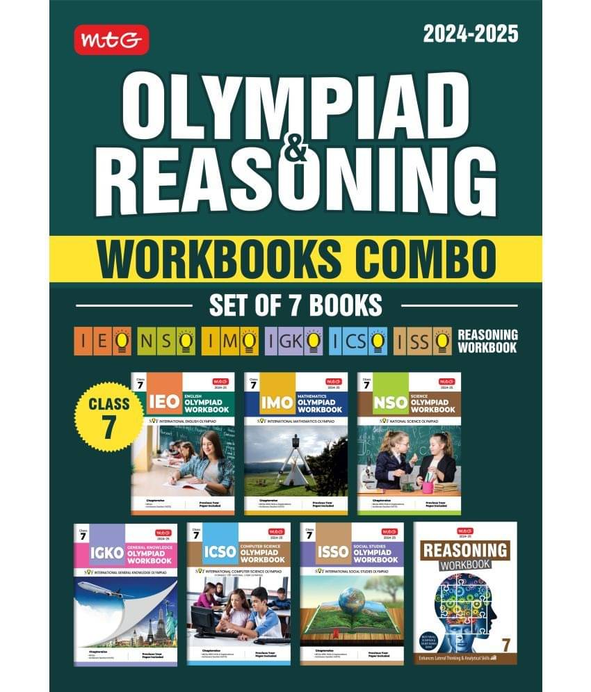     			Class 7: Work Book and Reasoning Book Combo for NSO-IMO-IEO-ICSO-IGKO-ISSO