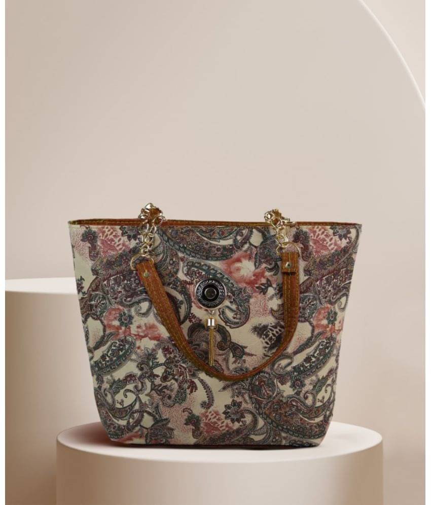     			Fargo Brown PU Shoulder Bag