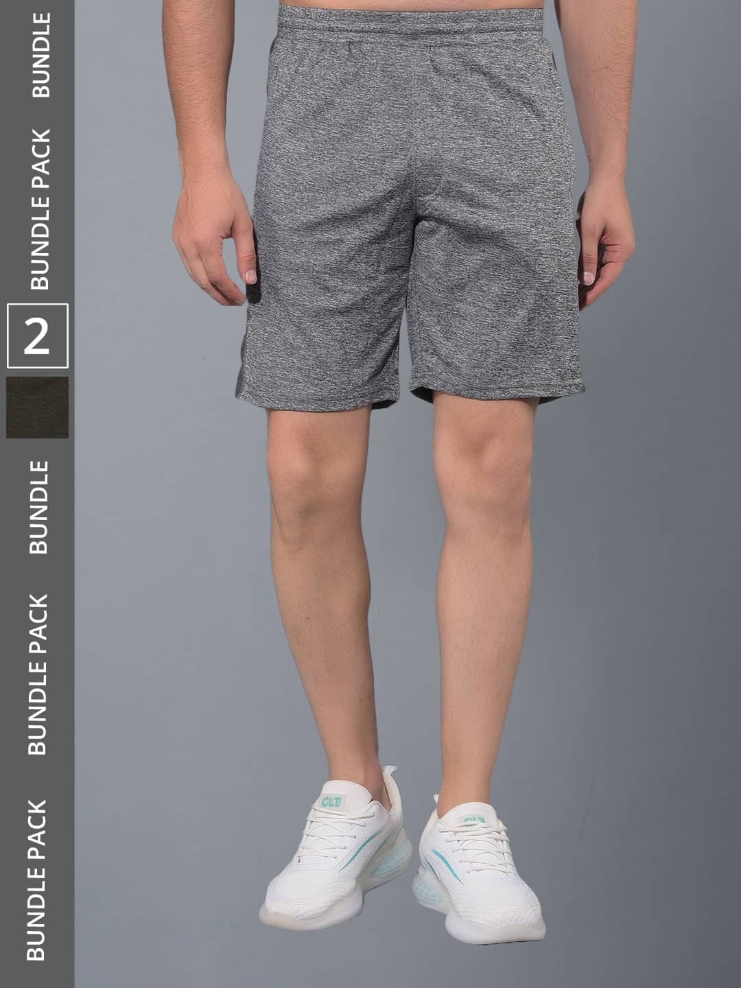 Force NXT Multicolor Polyester Men's Gym Shorts ( Pack of 2 )     			Force NXT Multicolor Polyester Men's Gym Shorts ( Pack of 2 )