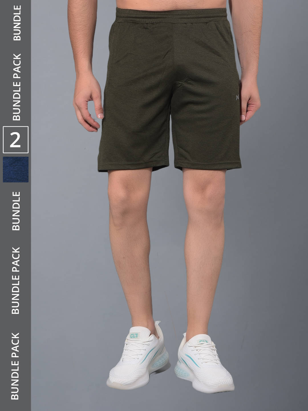 Force NXT Multicolor Polyester Men's Gym Shorts ( Pack of 2 ) Force NXT Multicolor Polyester Men's Gym Shorts ( Pack of 2 )