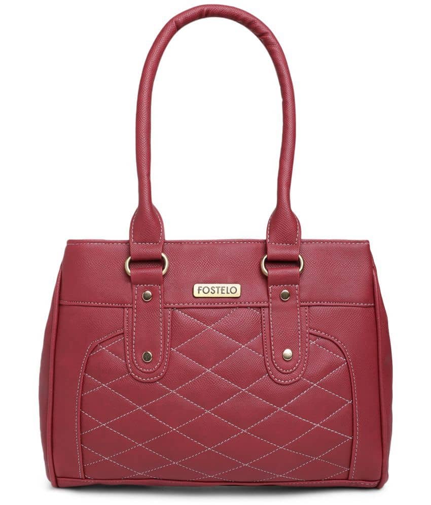 HOT Front Shoulder Fostelo Shoulder Bag Fostelo Maroon
