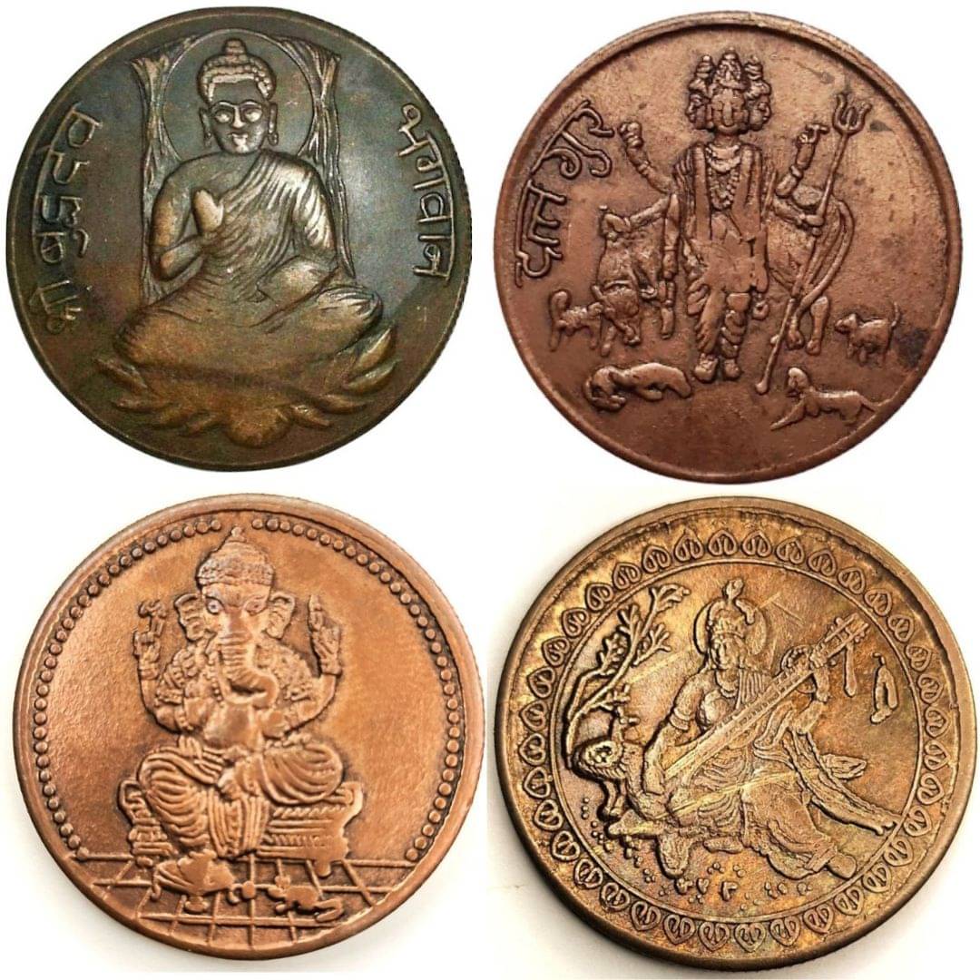Gautam Buddha, Dutt Guru Ji, Lord Ganesh, Goddess Saraswati Gautam Buddha, Dutt Guru Ji, Lord Ganesh, Goddess Saraswati
