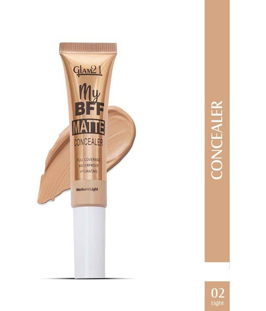 Glam21 My BFF Matte Concealer Matte Finish Waterproof Hydrating Long Wearing Formula 8gm Beige-04