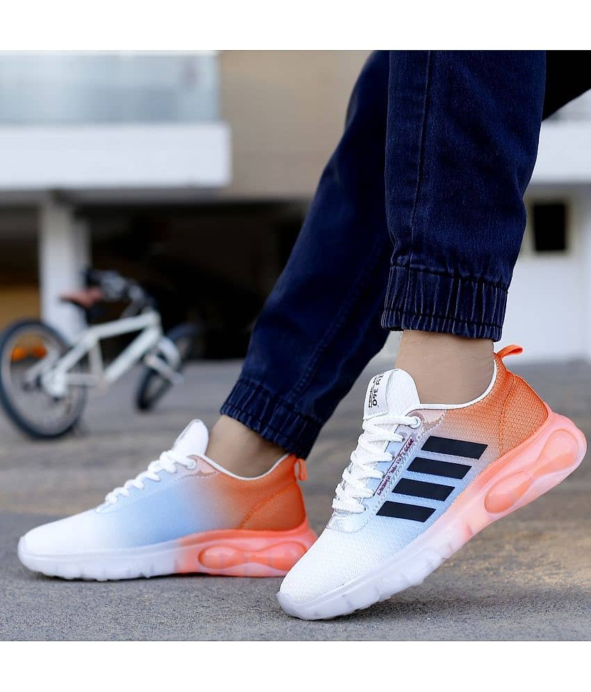 Aqualite Leads White Sport Shoes