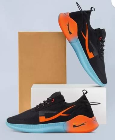 JK Port Sports Shoes for men Black Men's Sports Running Shoes JK Port Sports Shoes for men Black Men's Sports Running Shoes