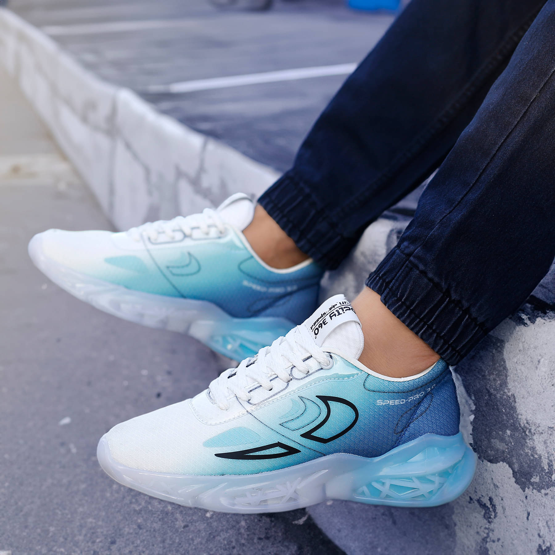 JK Port Sports Shoes for men Blue Men's Sports Running Shoes JK Port Sports Shoes for men Blue Men's Sports Running Shoes