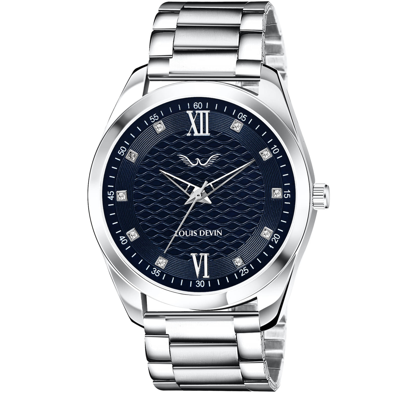     			LOUIS DEVIN Silver Metal Analog Men's Watch