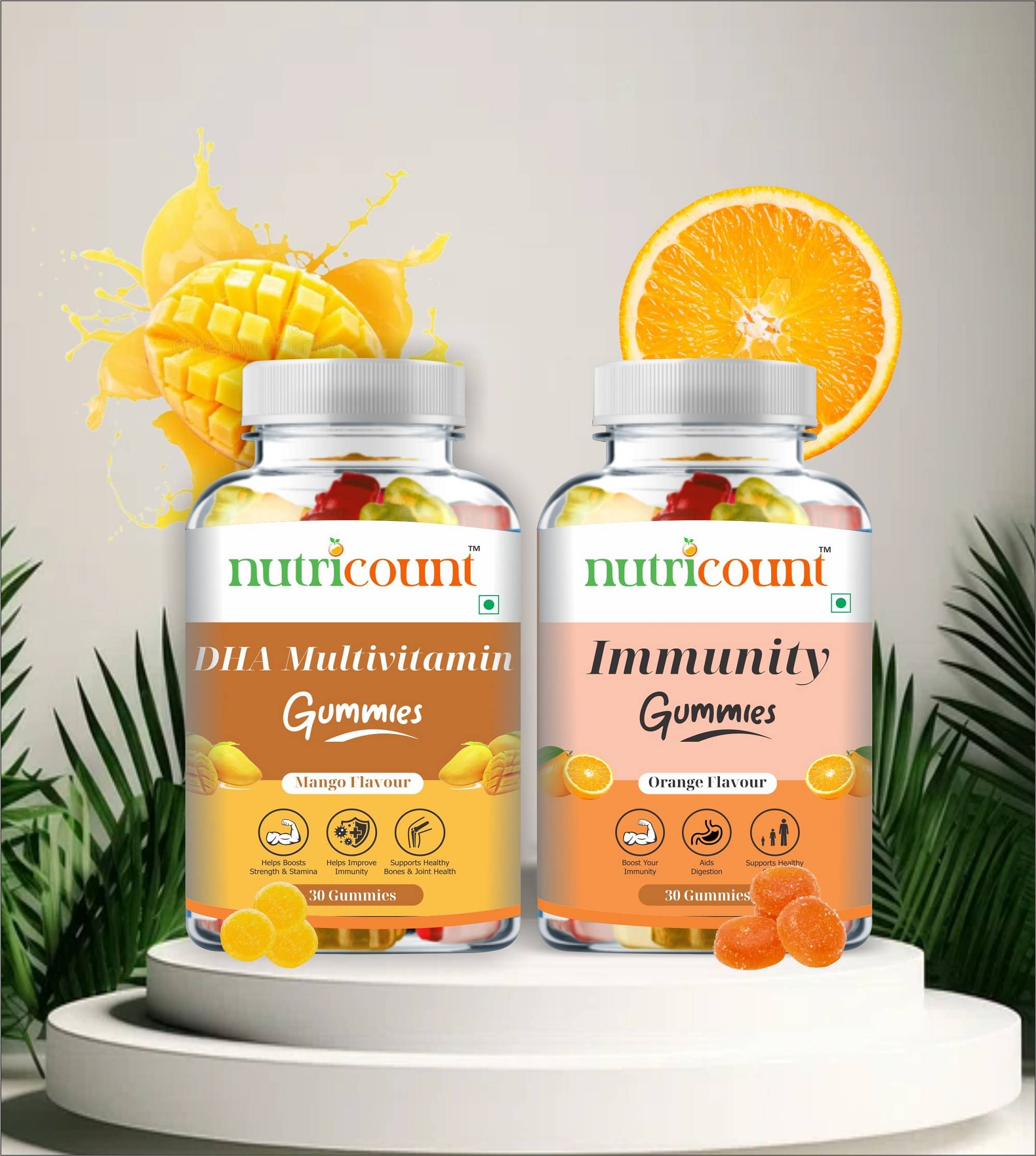     			NUTRICOUNT - Vitamin A Gummies ( Pack of 2 )