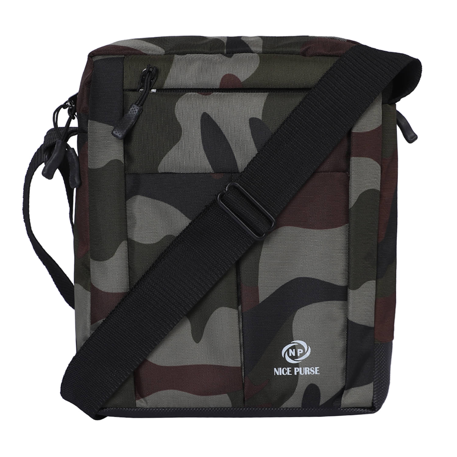     			Nice Purse Multi Color Printed Messenger Bag