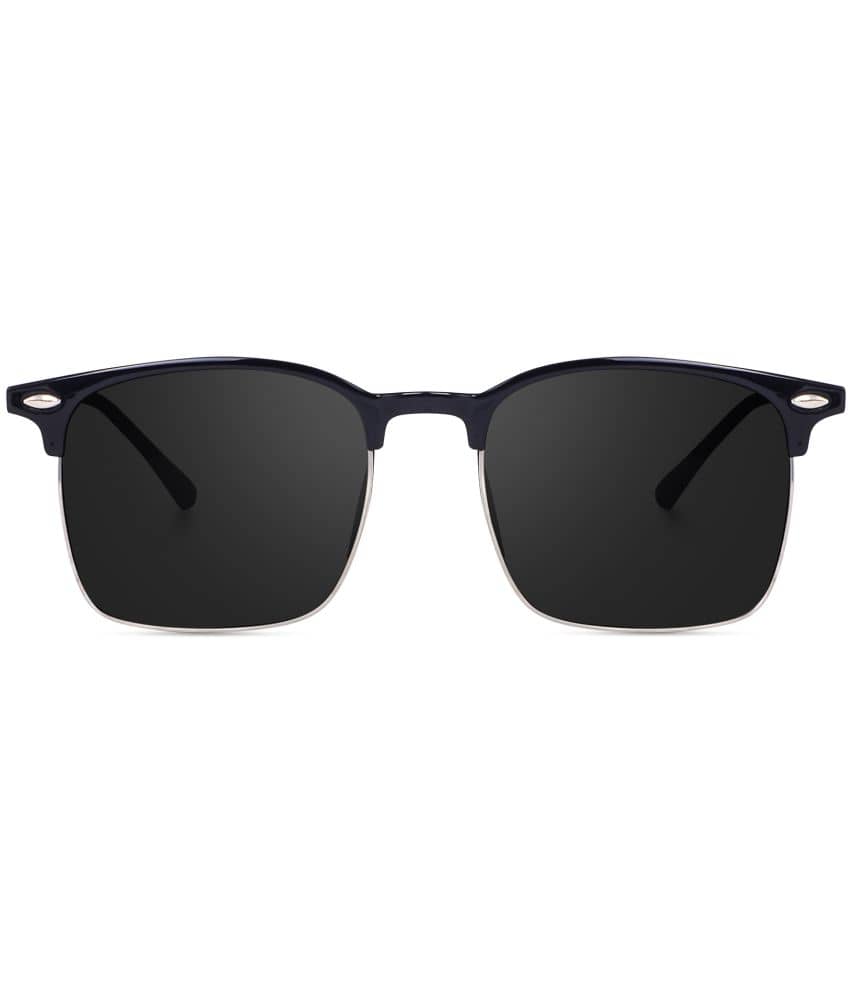 Peter Jones Black Square Sunglasses ( Pack of 1 )