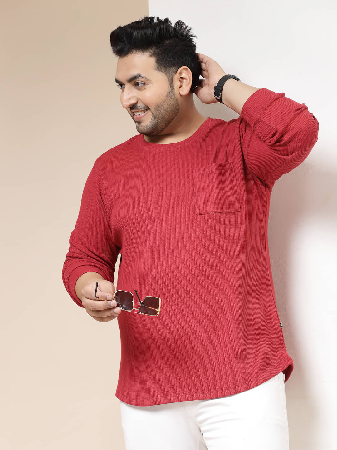 Rigo Pack of 1 Cotton Slim Fit Men's T-Shirt ( Maroon ) Rigo Pack of 1 Cotton Slim Fit Men's T-Shirt ( Maroon )