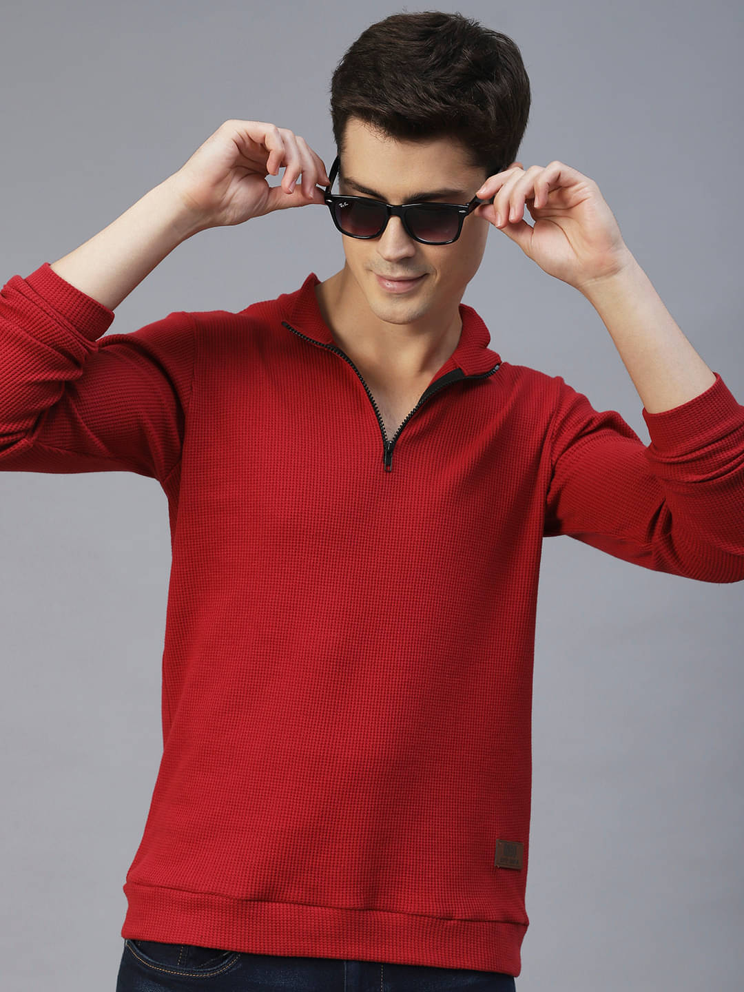 Rigo Pack of 1 Cotton Slim Fit Men's T-Shirt ( Maroon ) Rigo Pack of 1 Cotton Slim Fit Men's T-Shirt ( Maroon )