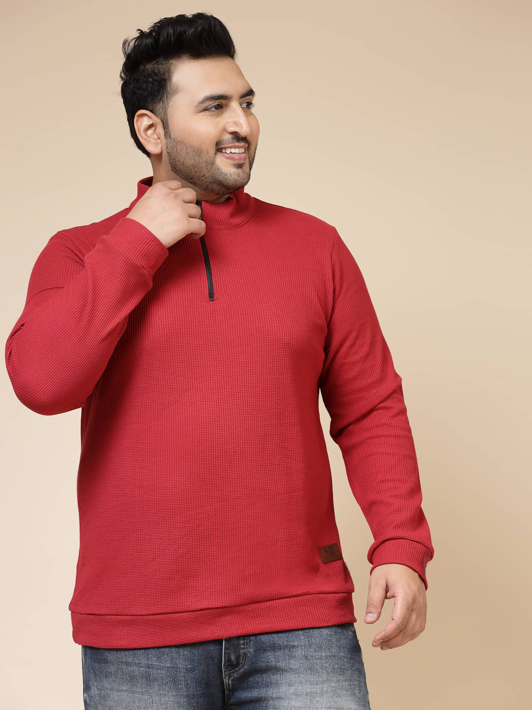 Rigo Pack of 1 Cotton Slim Fit Men's T-Shirt ( Maroon ) Rigo Pack of 1 Cotton Slim Fit Men's T-Shirt ( Maroon )