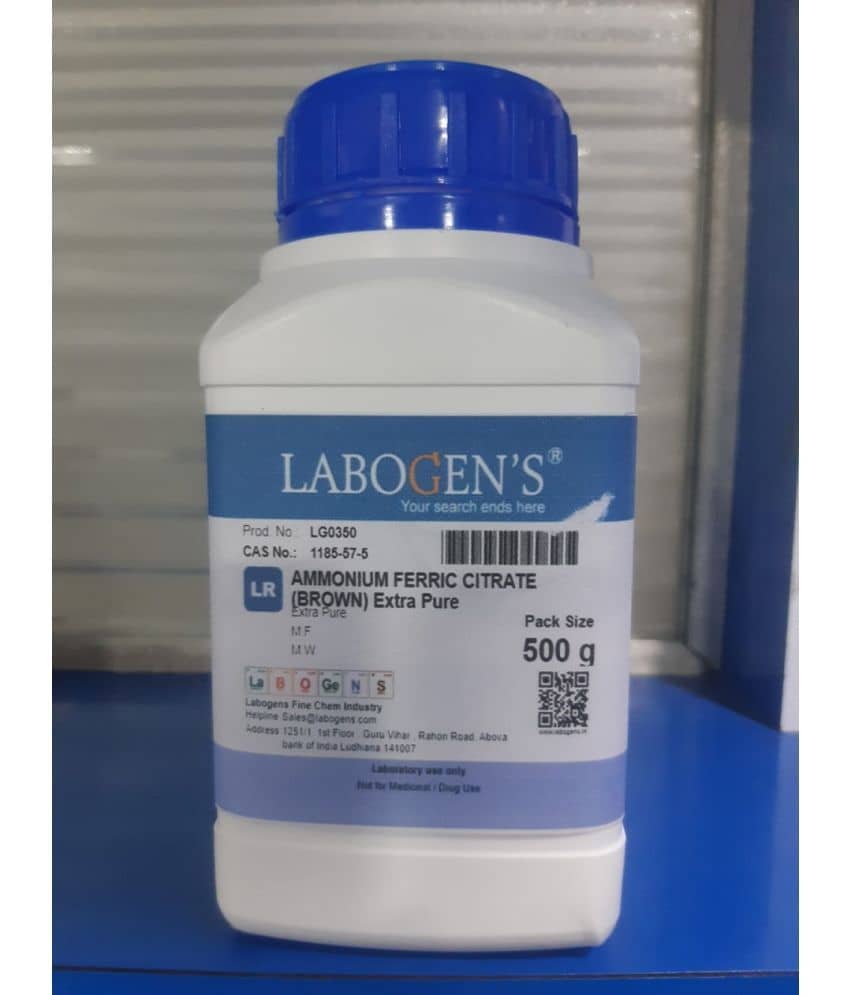 AMMONIUM FERRIC CITRATE (brown) 500GM