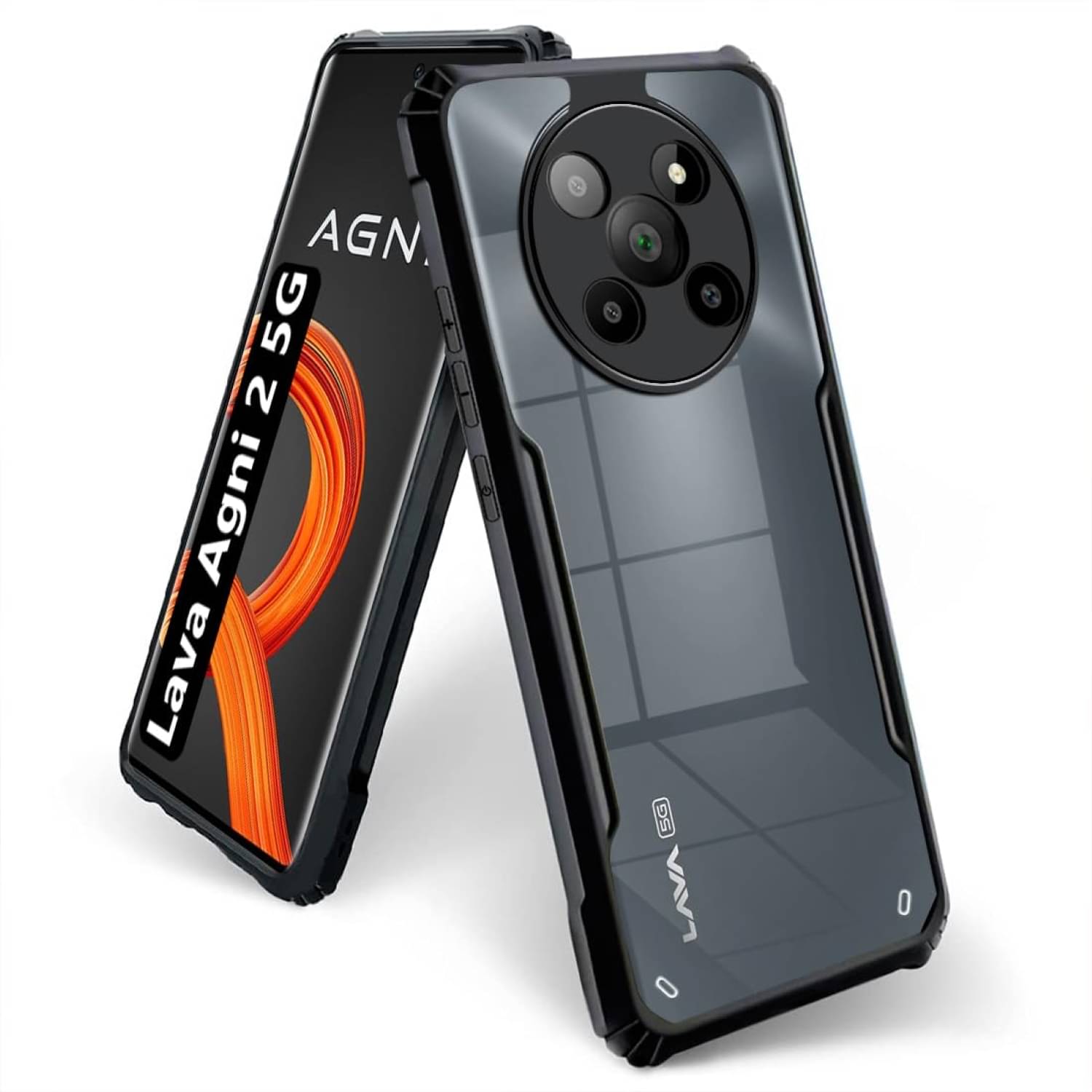 Case Vault Covers Shock Proof Case Compatible For Polycarbonate Lava Agni 2 5G ( Pack of 1 )     			Case Vault Covers Shock Proof Case Compatible For Polycarbonate Lava Agni 2 5G ( Pack of 1 )