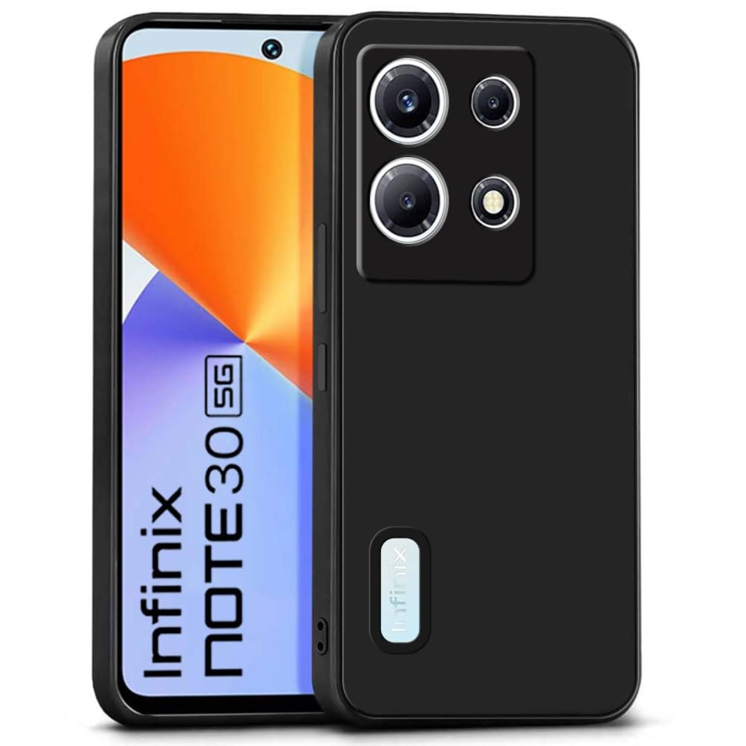     			Case Vault Covers Silicon Soft cases Compatible For Silicon Infinix Note 30 5G ( Pack of 1 )