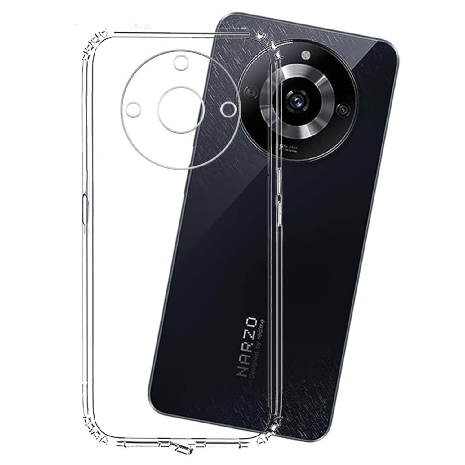Case Vault Covers Silicon Soft cases Compatible For Silicon Realme Narzo 60 ( Pack of 1 ) Case Vault Covers Silicon Soft cases Compatible For Silicon Realme Narzo 60 ( Pack of 1 )