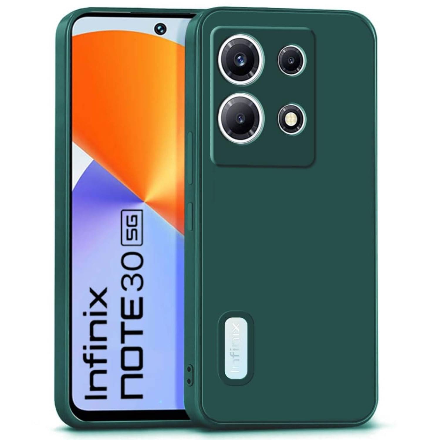     			Case Vault Covers Silicon Soft cases Compatible For Silicon Infinix Note 30 5G ( Pack of 1 )