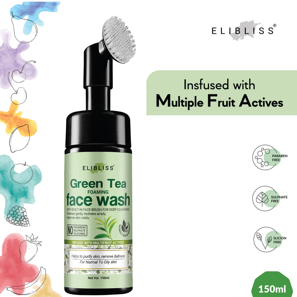     			Elibliss - Dark Spots Removal Face Wash For All Skin Type ( Pack of 1 )