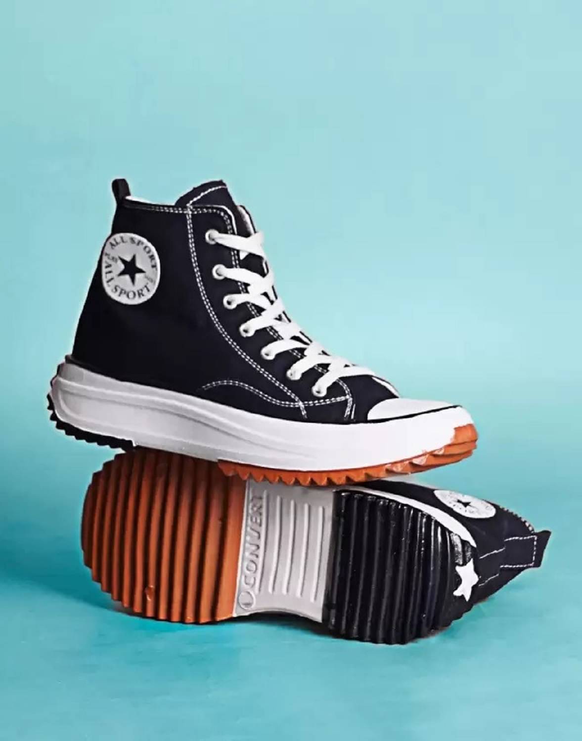    			Fabbmate Black Women's Sneakers