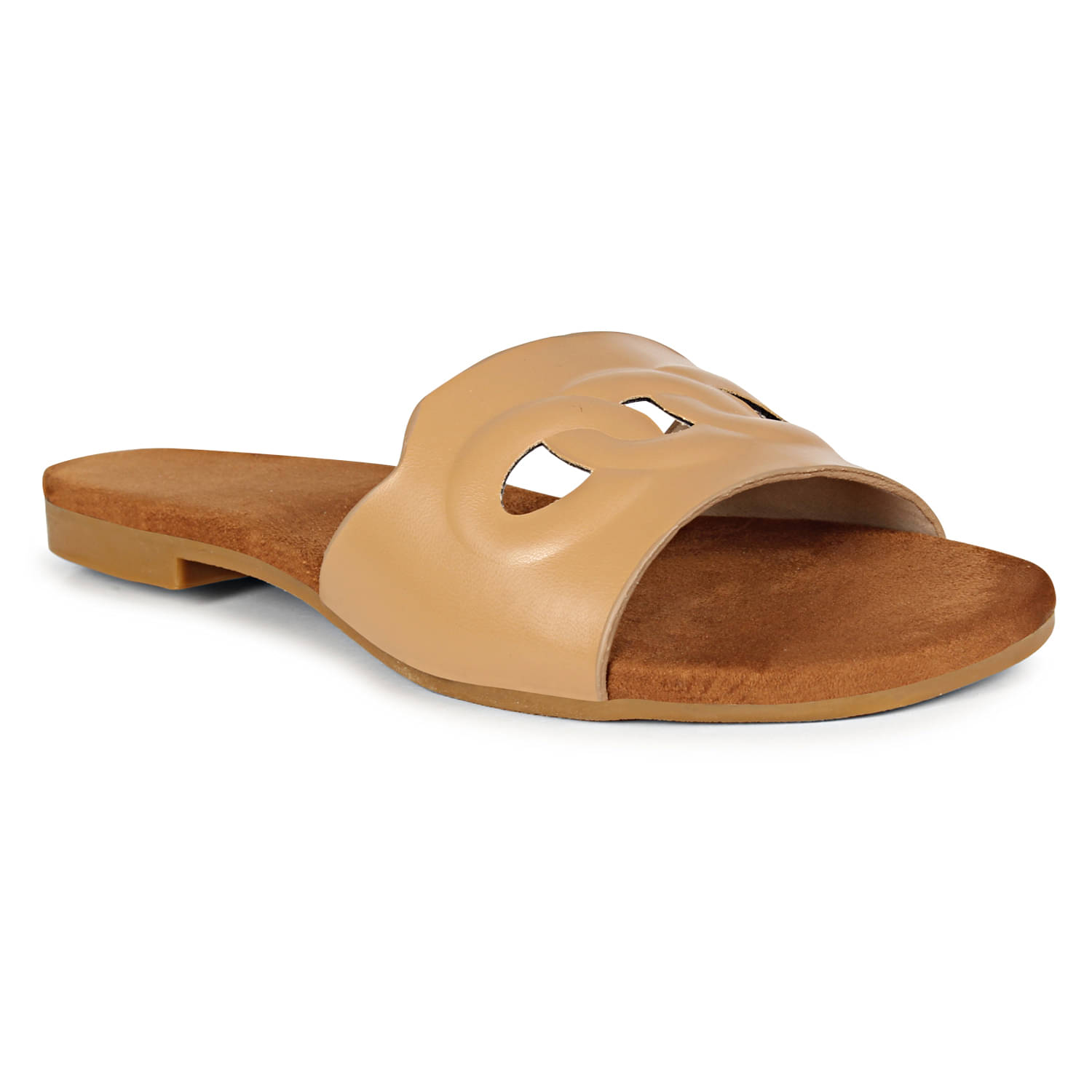     			Ishransh Peach Women's Flats