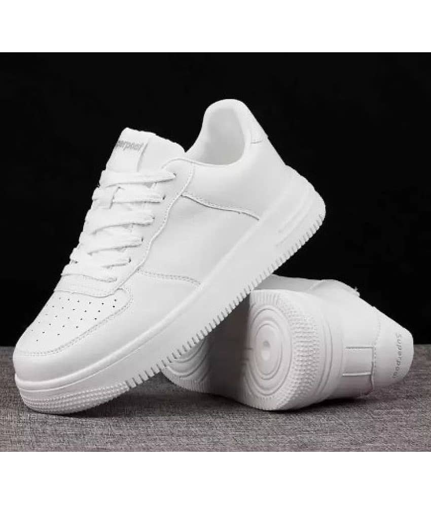 JK Port Trendy Unisex Sneakers White Men's Lifestyle Shoes - Casual Shoes | Buy online on ZillyBuy