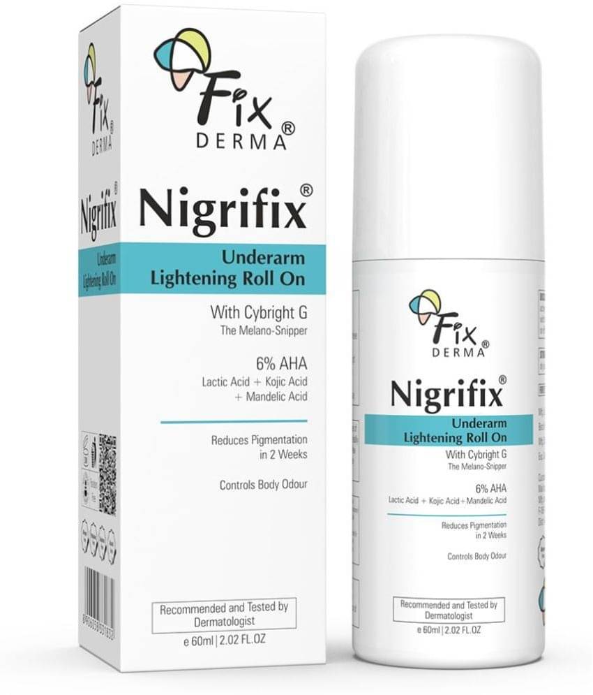     			Fixderma Nigrifix Underarm Lightening Under Arm Roll On for Men & Women 60 ml, (Pack of 1)
