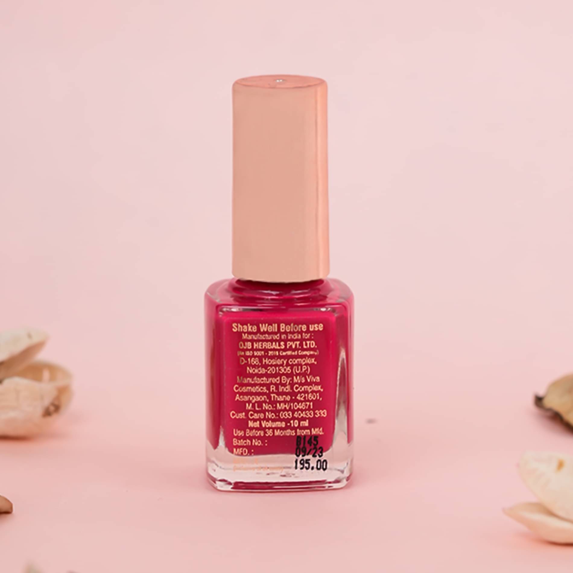    			Oshea Herbals Nail Enamel 09 Love Splash 10Milliliters