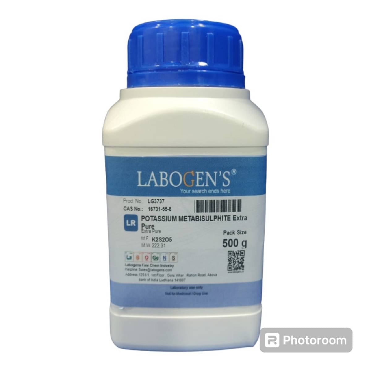     			POTASSIUM METABISULPHITE 500GM