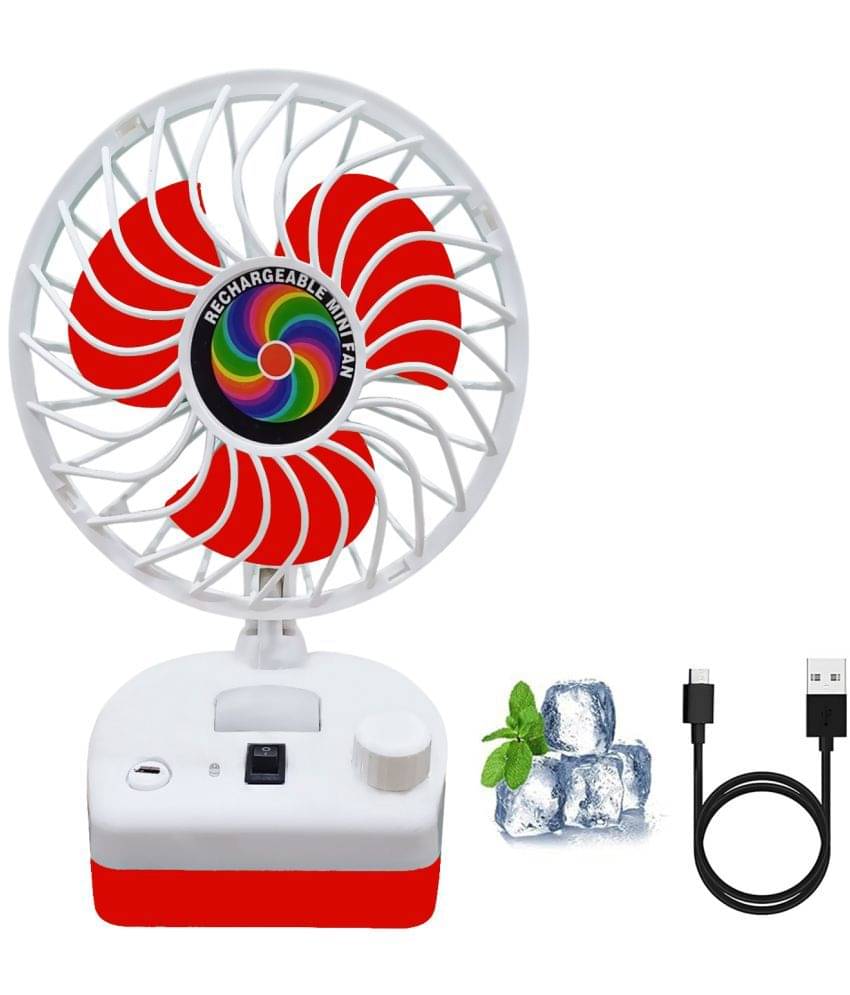 Portable Cooling Fan rechargeable battery With 7 Speed modes with led light.     			Portable Cooling Fan rechargeable battery With 7 Speed modes with led light.