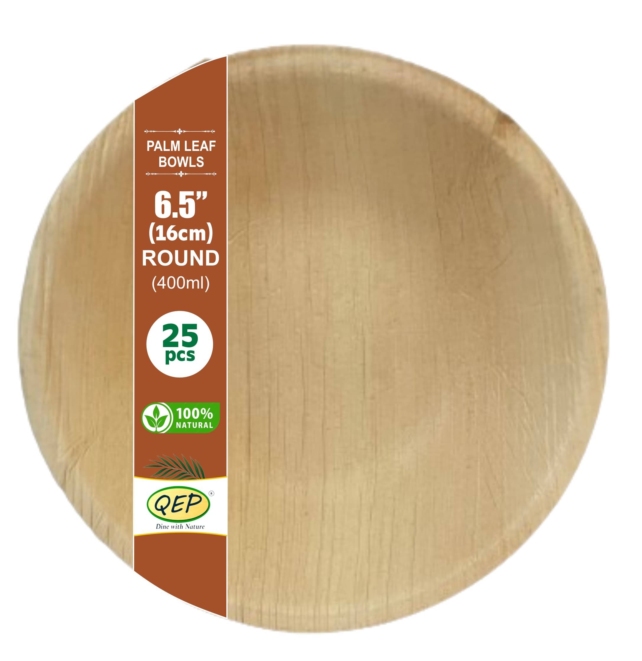     			QEP Brown Bio Degradable Plates