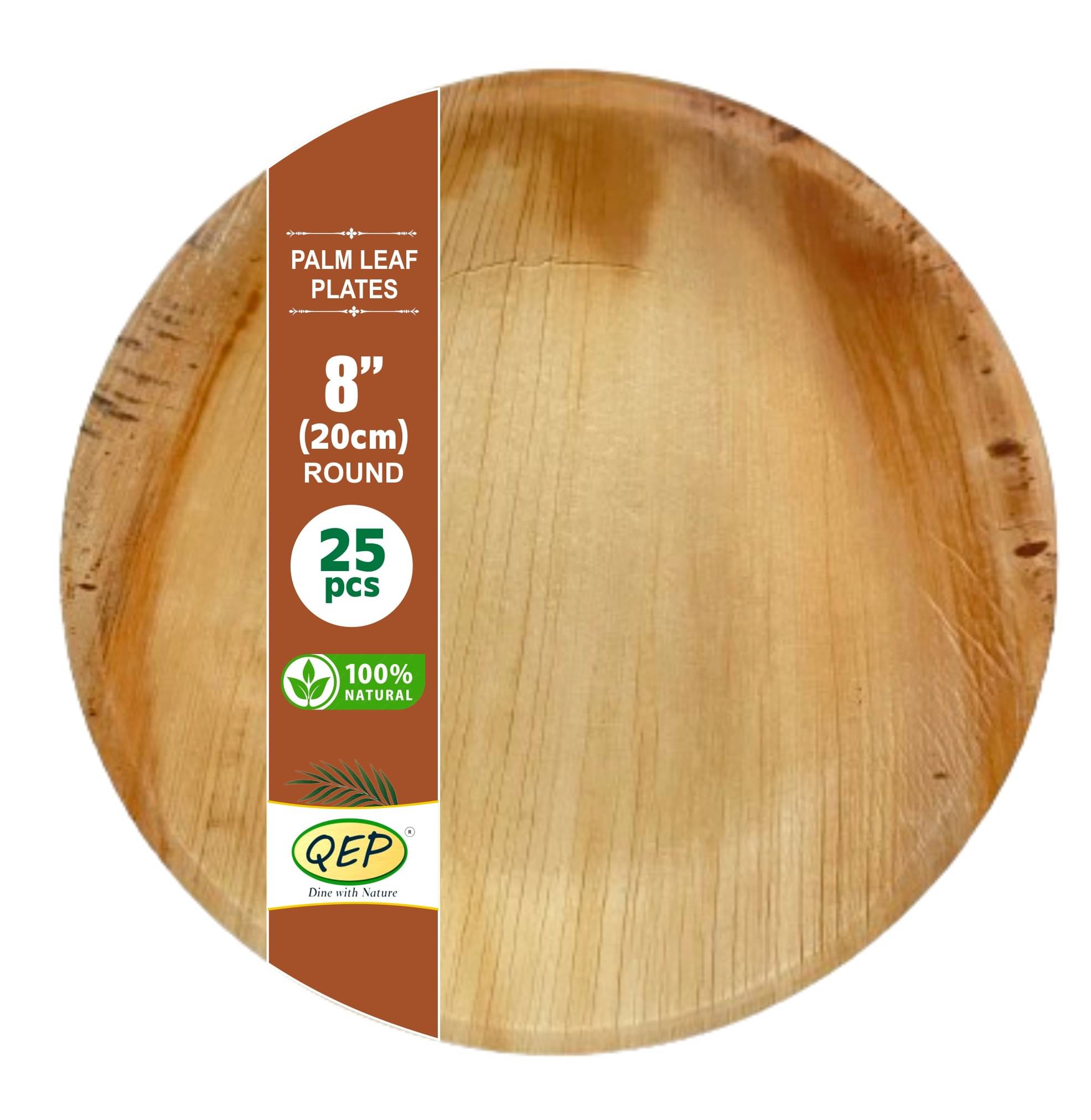     			QEP Brown Bio Degradable Plates