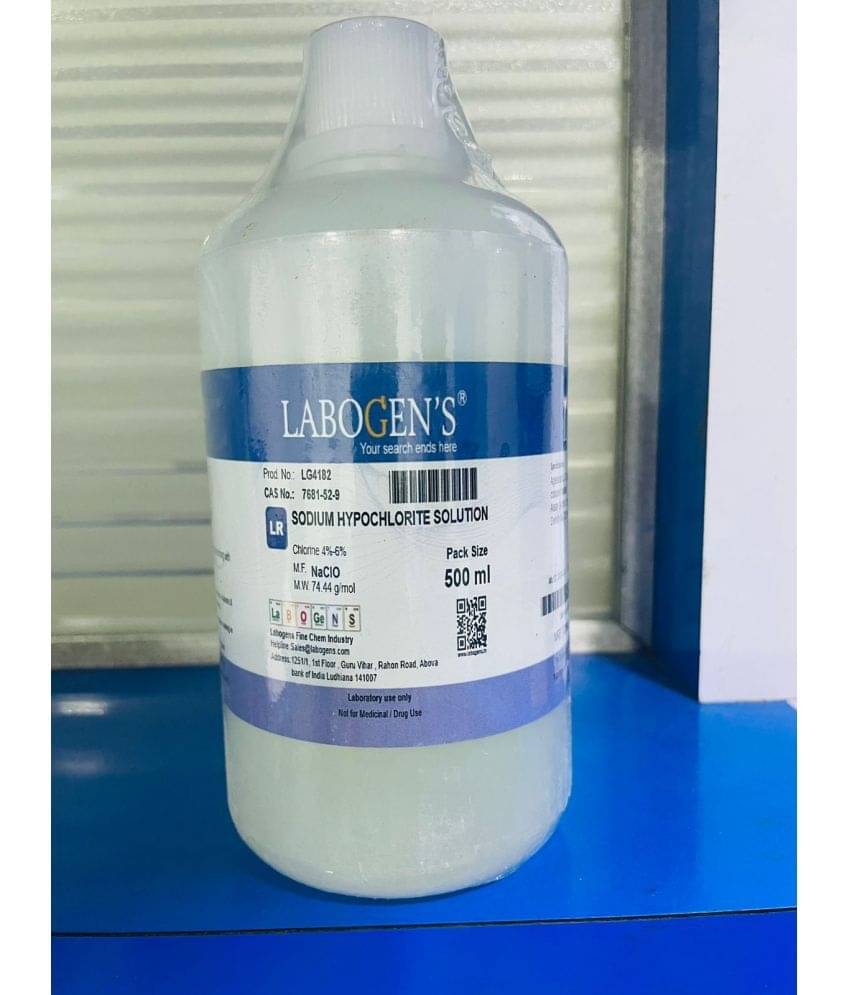     			SODIUM HYPOCHLORITE solution 500 ML