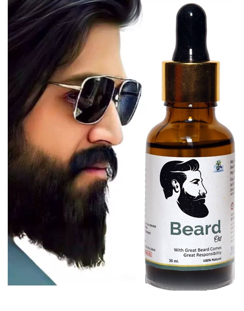 Sri Herbasia biotech Beard Oil 30 ml - Beard Care and Tools | Buy online on ZillyBuy