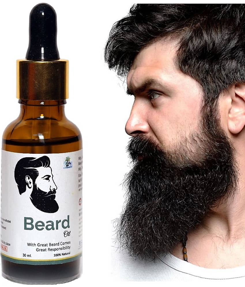 Sri Herbasia biotech Growth And Softness Beard Oil 30 ml - Beard Care and Tools | Buy online on ZillyBuy