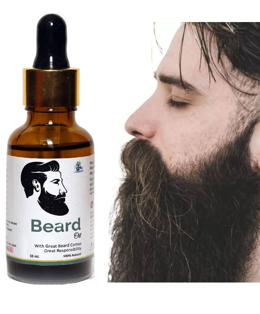 Sri Herbasia biotech Others Growth And Softness Beard Oil 30 ml - Beard Care and Tools | Buy online on ZillyBuy