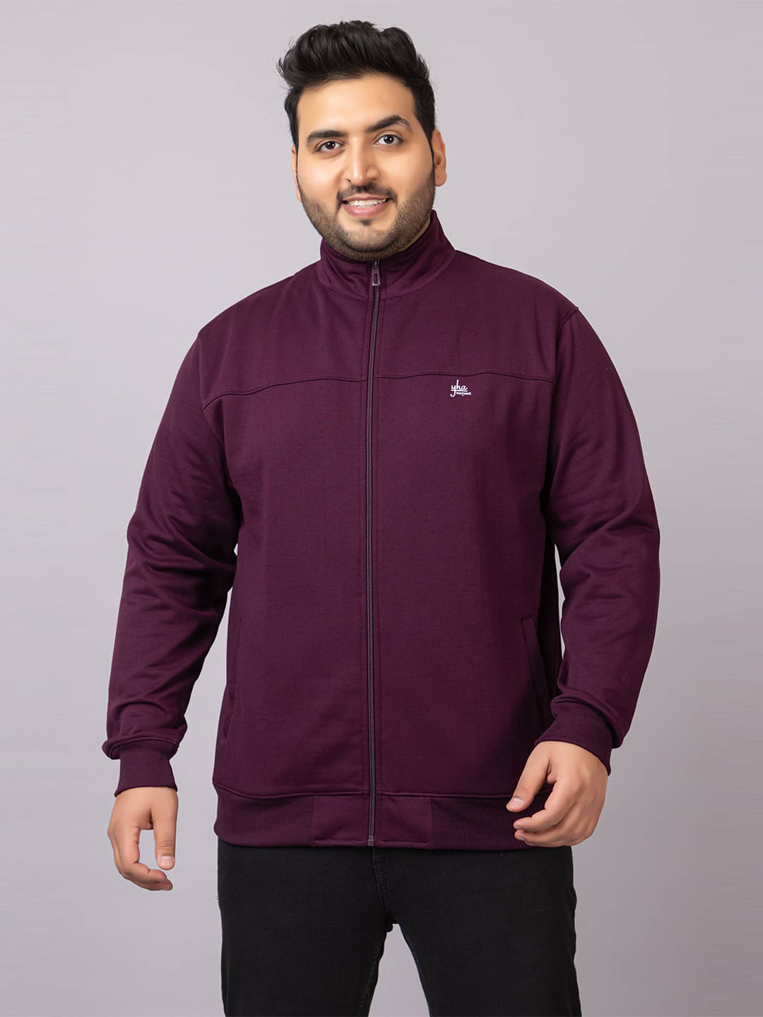 YHA Fleece Men's Casual Jacket - Multi ( Pack of 1 ) YHA Fleece Men's Casual Jacket - Multi ( Pack of 1 )