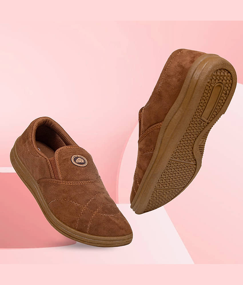 ASIAN A-402 Brown Men's Slip-on Shoes - Casual Shoes | Buy online on ZillyBuy