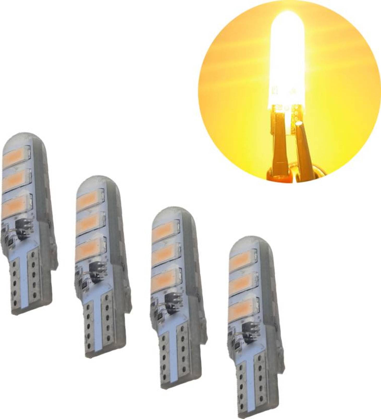     			AutoPowerz Front Left & Right Tail Light For All Car and Bike Models ( Set of 4 )