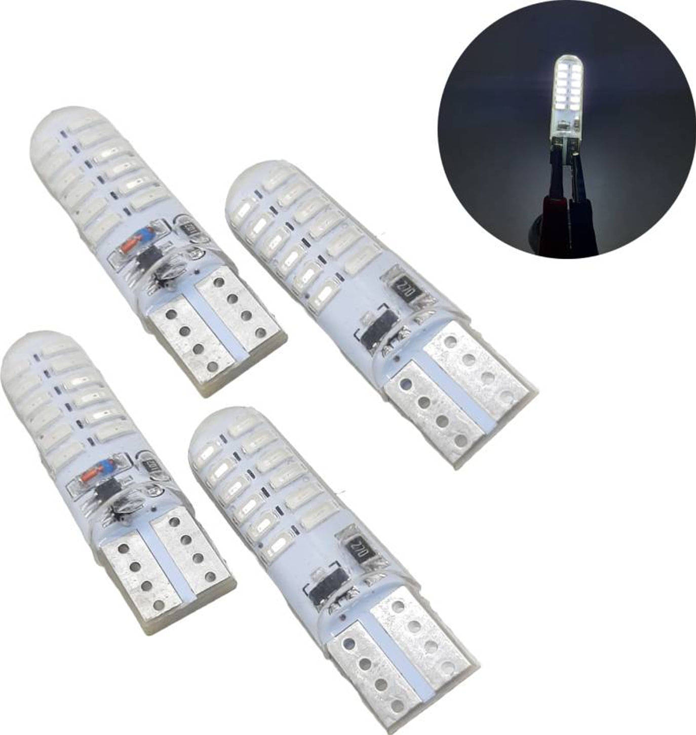 AutoPowerz Front Left & Right Tail Light For All Car and Bike Models ( Set of 4 ) AutoPowerz Front Left & Right Tail Light For All Car and Bike Models ( Set of 4 )