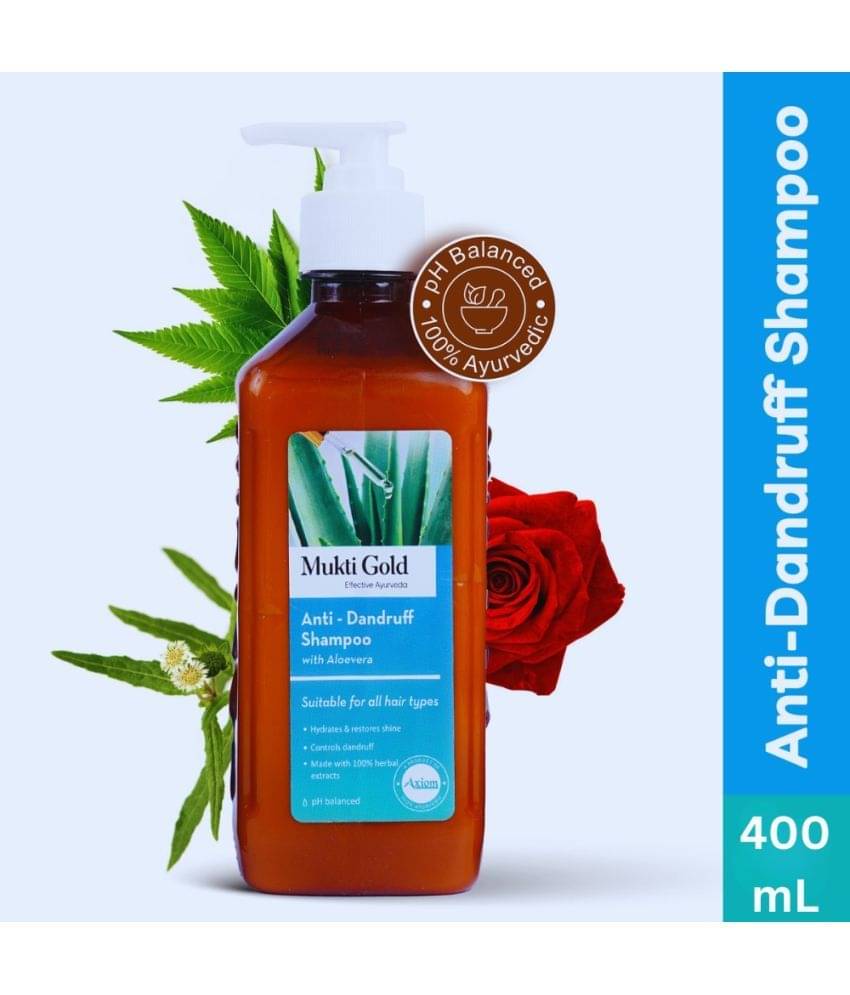 Axiom Anti-Dandruff Shampoo - 400mL (Pack of 3) | For Dandruff Problems | Enriched with 14+ Ayurvedic Herbs | Sulphate and Paraben Free Axiom Anti-Dandruff Shampoo - 400mL (Pack of 3) | For Dandruff Problems | Enriched with 14+ Ayurvedic Herbs | Sulphate and Paraben Free