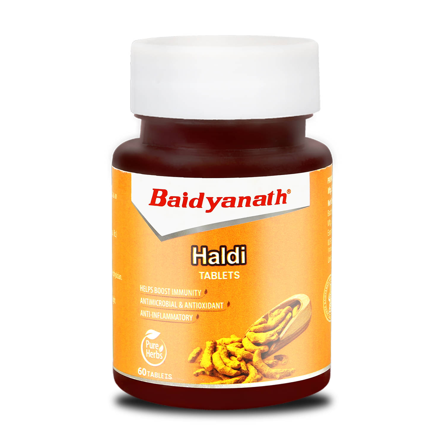     			Baidyanath Turmeric Tablets with Natural Haldi Extract - Helps Blood Cleansing & Skin Problems 60 No.s