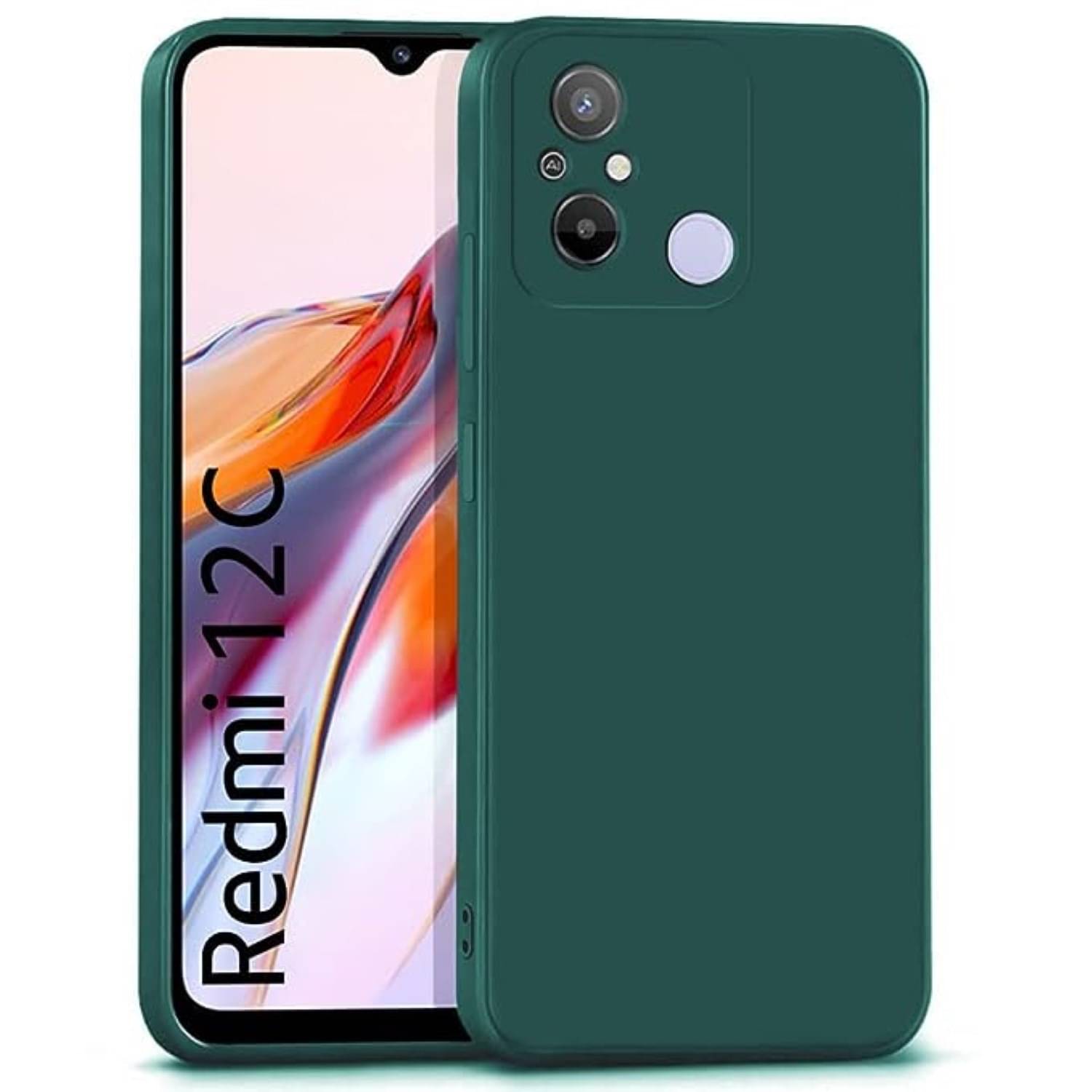 Case Vault Covers Silicon Soft cases Compatible For Silicon Redmi 12C ( Pack of 1 )     			Case Vault Covers Silicon Soft cases Compatible For Silicon Redmi 12C ( Pack of 1 )