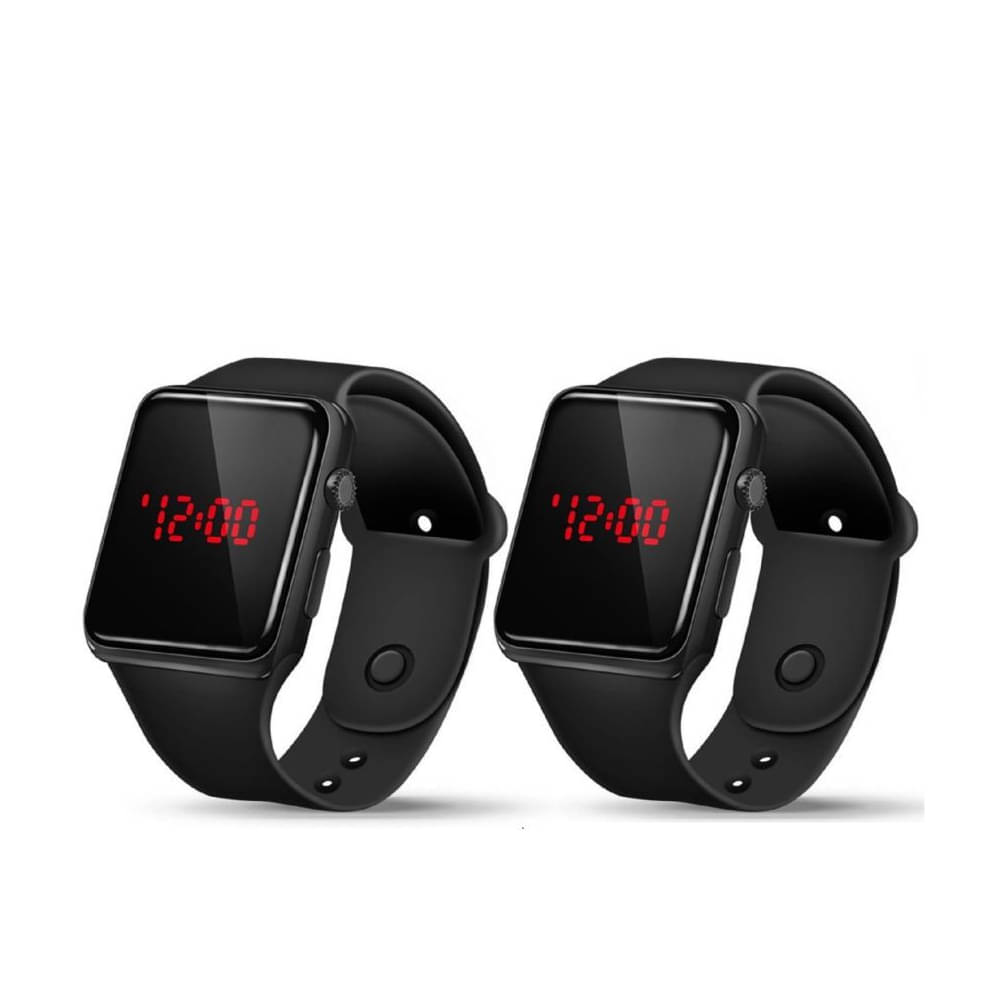 DECLASSE Black Dial Digital Boys Watch ( Pack Of 2 ) DECLASSE Black Dial Digital Boys Watch ( Pack Of 2 )