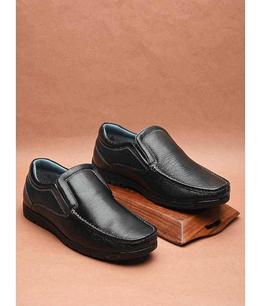 Fashion Victim Black Men's Slip On Formal Shoes - Formal Shoes | Buy online on ZillyBuy