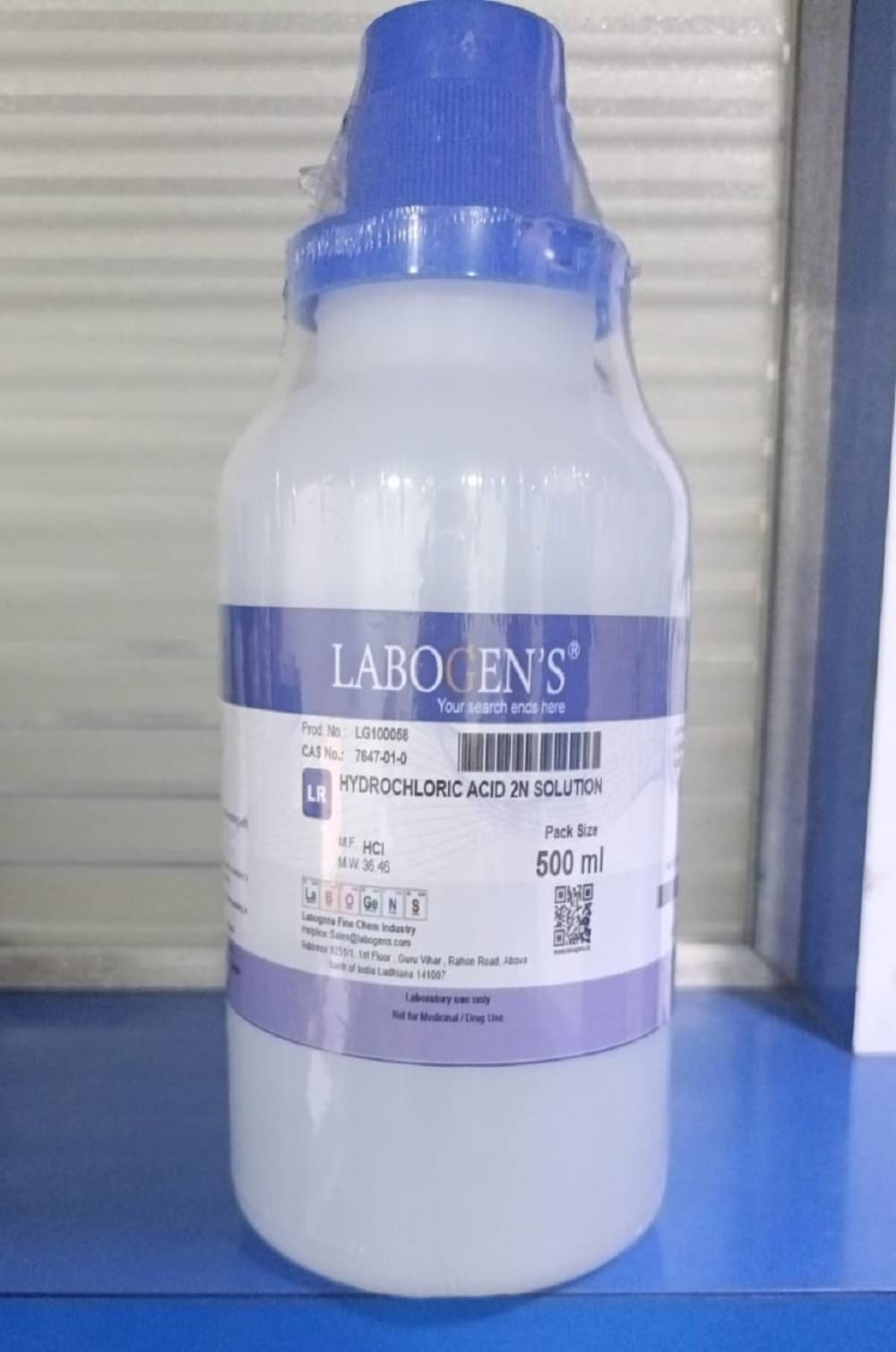     			HYDRO-CHLORIC AC/ID 2M (2N) 500ML