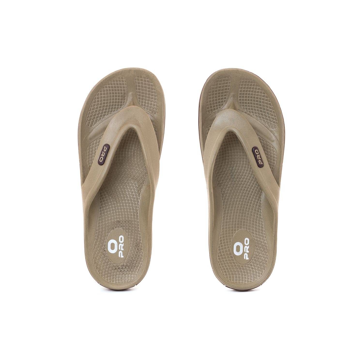     			KHADIM Brown Men's Thong Flip Flop