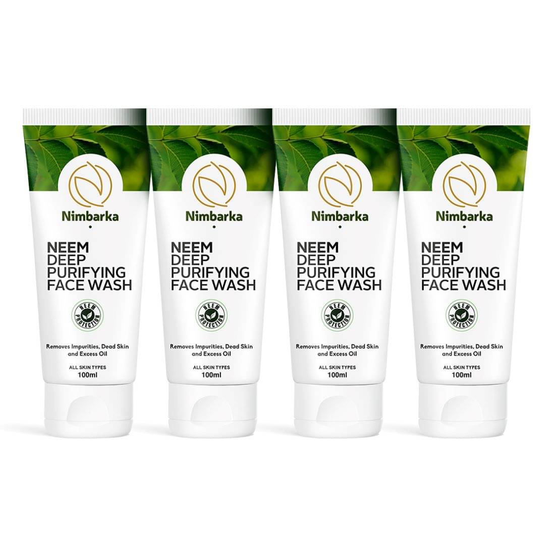     			Nimbarka Neem Deep Purifying Facewash 100Ml(Pack Of 4)