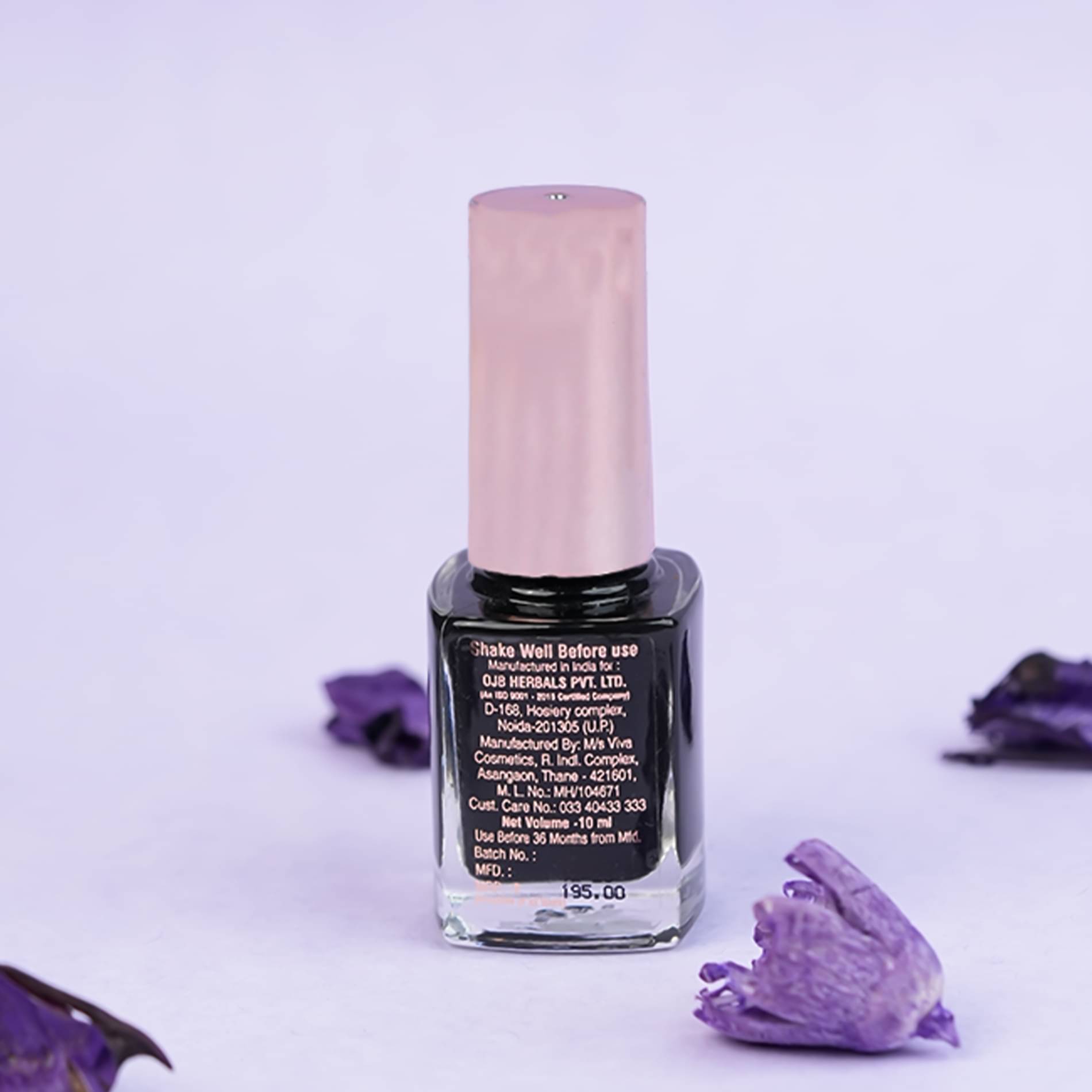     			Oshea Herbals Nail Enamel 30 Black Panther 10Milliliters